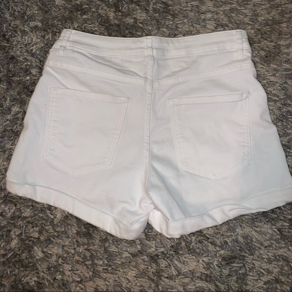 White H&M Jean shorts - Picture 2 of 3